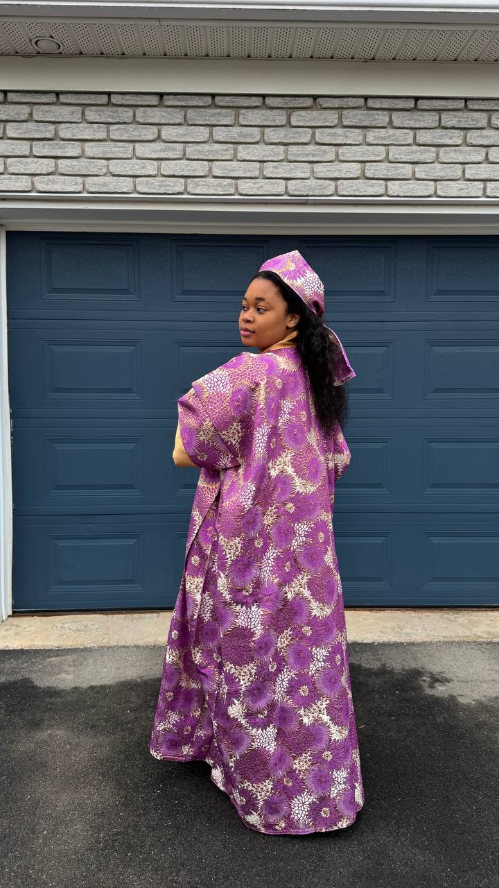 BOUBOU PANDORA EN BROCARD AVEC FOULARD