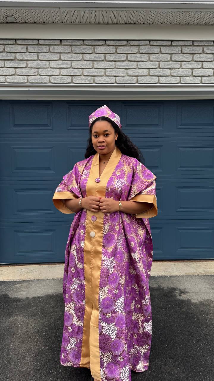 BOUBOU PANDORA EN BROCARD AVEC FOULARD