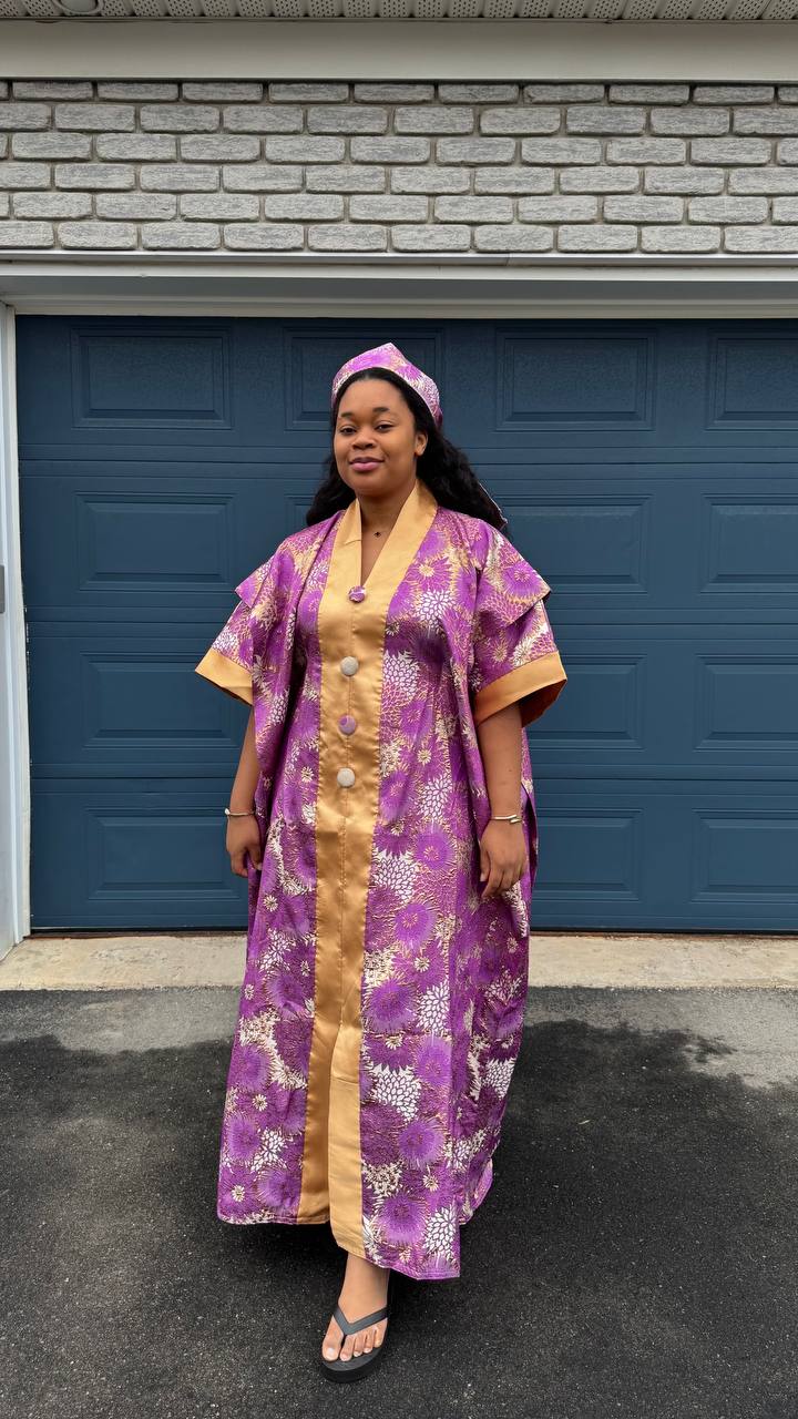 BOUBOU PANDORA EN BROCARD AVEC FOULARD