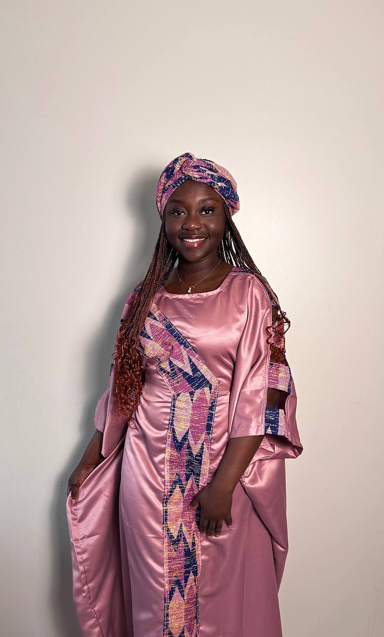 BOUBOU ELLA EN SATIN ET PAGNE