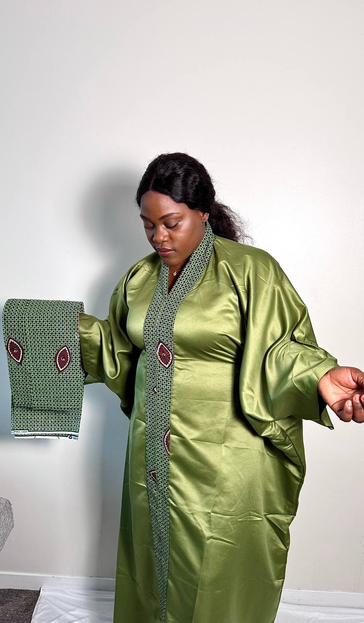 BOUBOU NORA EN SATIN ET PAGNE