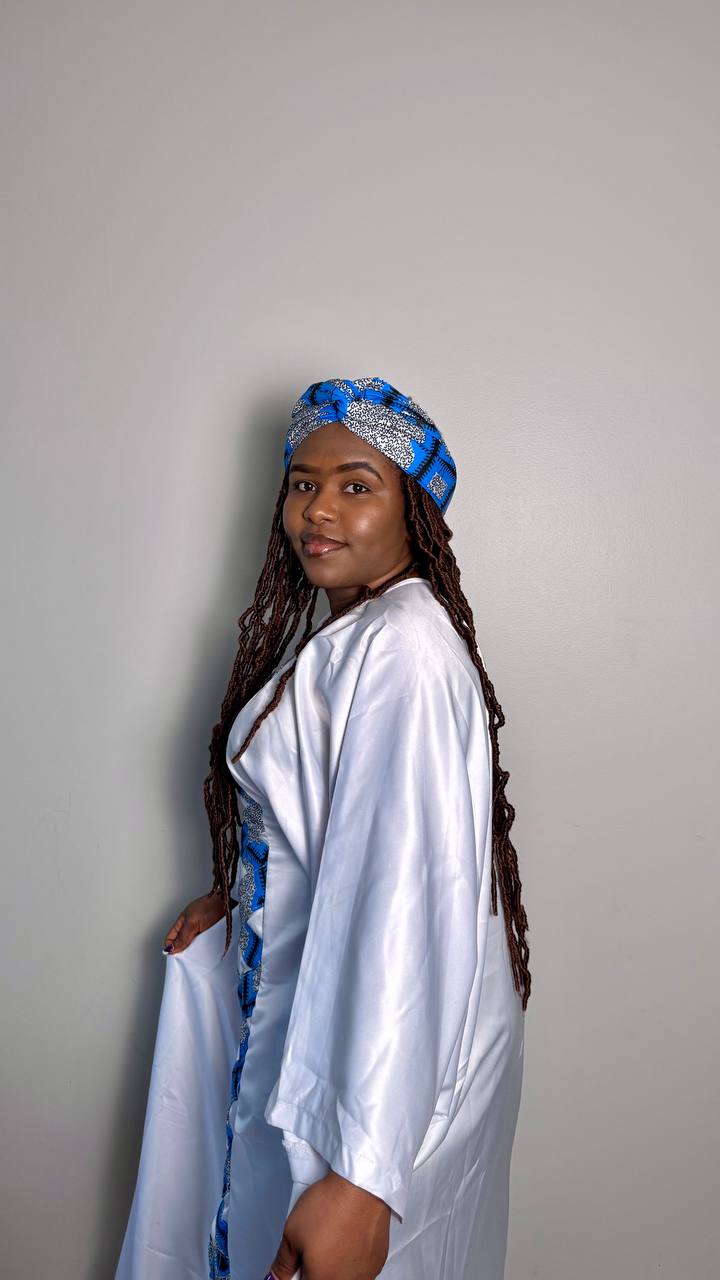 BOUBOU MIRA EN SATIN ET PAGNE