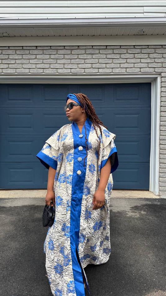 BOUBOU CELIA EN BROCARD AVEC FOULARD